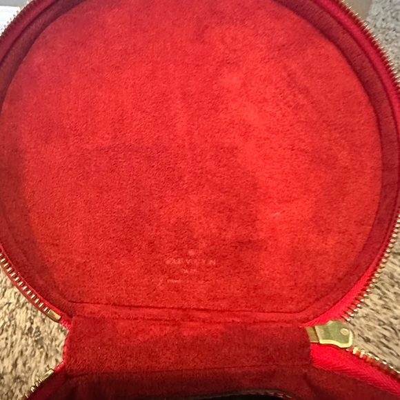 Louis Vuitton Red Epi Leather Cannes Bucket Bag with Top Handle - Picture 9 of 12